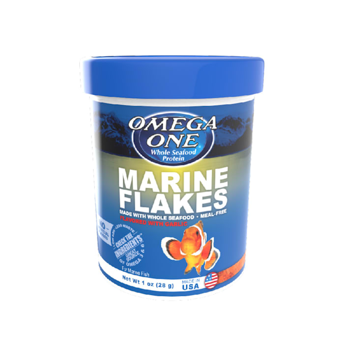 Omega One Garlic Marine Flakes, 1 oz.