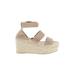 Soludos Wedges: Tan Shoes - Women's Size 6