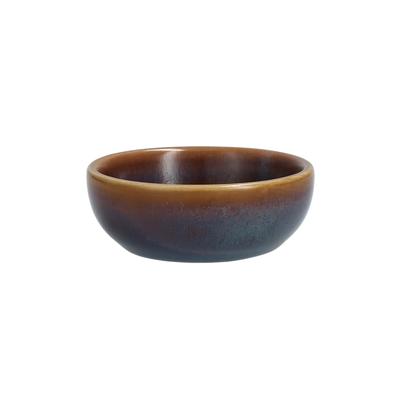 Fortessa 6600.SND.1154 2 1/2" Sound Sauce Dish - China, Oxide, Multi-Colored