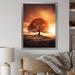 Latitude Run® Brown Tree Dusks Embrace I - Landscape Trees Canvas Print Metal | 32 H x 16 W x 1 D in | Wayfair EFE7D725047742BA8ECDF20BF67377F5