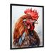 August Grove® Keady Abstract Rooster Portrait - Print on Canvas Plastic | 44 H x 34 W x 1.5 D in | Wayfair 792D3A5BDC0E42E4BAA34CDEEA37955C