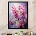 Red Barrel Studio® Lilacs Lilac Serenade I Framed On Canvas Print, Cotton in Pink | 32" H x 16" W x 1" D | Wayfair B9E36EC7CABD4A48B99BBCB01B549265