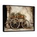 Williston Forge Jayona Brown Old Cart Vintage Wheels II Canvas, Cotton | 12 H x 20 W x 1 D in | Wayfair 7C3D42DD3B8B452C9F8E2ECA9A9E0486