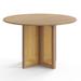 AllModern Calila 47.25" L x 47.25" W Dining Table Wood in Brown | 29.5 H x 47.25 W x 47.25 D in | Wayfair 34D8FAEBE0044E789A6EB79293B60DA9