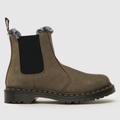 Dr Martens 2976 leonore fur lined boots in grey