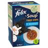 Felix Soup Filets 24 x 48 g pour chat - sélection de la mer