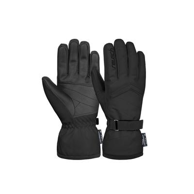 Skihandschuhe REUSCH "Moni R-TEX XT", Damen, Gr. 7,5, schwarz, 84% Polyester, 14% Polyurethan, 2% Elasthan, mehrfarbig, feminin, Handschuhe, mit innovativer Insert-Membran Image
