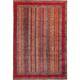 Tapis kilim Polyester Rouge