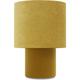 Lampe de chevet Tissu Jaune 20x20x29 cm