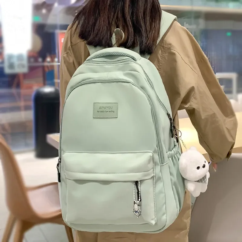 Nouveau femme mode dame haute capacité étanche collège sac à dos à la mode femmes sacs d'école pour ordinateur portable mignon fille voyage livre sac Cool