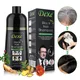 Shampooing réparateur pour cheveux noirs colorants pour cheveux noirs ingrédients à base de