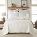 Washed Linen Cream Full/Queen Quilt - Levtex Home