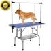 Immere 42 INCH Pet Grooming Table Portable Dog Grooming Table with Arm Noose & Mesh Tray Adjustable Foldable Pet Groom Table Stand for Dog Cat Maximum Capacity Up to 330 LBS