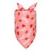 Qiyuancai Valentine S Day Dog Bandanas Triangle Bandana Triangle Bibs Scarf Reversible Bandana Adjustable Neckerchief Scarf For Dogs Cats Dog Collar For Large Dogs