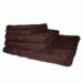 Just Linen Luxury 100 Percent Cotton Soft & Elegant Terry Value Pack of 8 Wash Towels 13 by 13 inchs Choco Brown Color