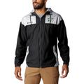 Men's Columbia Black Dallas Stars Omni-Shade Flash Challenger Full-Zip Windbreaker Jacket