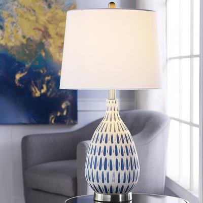 Blue Splash Ceramic Table Lamp - Grandin Road