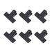 10 Pcs 88mm Black Large Clips Thickened Strong Clips Long Metal Binder Paper Clips File Money Clamps for Food Bags Drawing Board