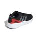 adidas Men's Nebzed Cloudfoam Trainers, Core Black/Iron Met./Vivid Red, 11.5 UK