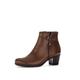 Gabor Women Ankle Boots, Ladies Ankle Boots,Removable Insole,Low Boots,Half Boots,Bootie,Ankle high,Zipper,Brown (Sattel) / 24,38 EU / 5 UK