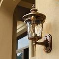 ChaoZan Aluminum Lantern Wall Sconce Light Vintage Outdoor Waterproof Rustproof Wall Lamp Outside Decoration Wall Lantern for Corridor Villa Patio Garden,E27, 1 x 60 Watt, Outdoor Lighting