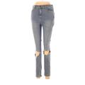 Free People Jeans - Mid/Reg Rise: Blue Bottoms - Women's Size 29