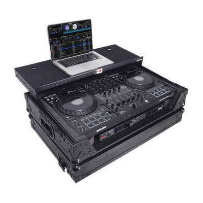 ProX ATA Flight-Style Road Case with Laptop Shelf for DDJ-FLX10 and DDJ-GRV6 Con XS-DDJFLX10 WLTBL LED
