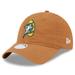 Women's New Era Brown Green Bay Packers Throwback Main Core Classic 2.0 9TWENTY Adjustable Hat