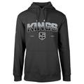 Men's Levelwear Black Los Angeles Kings Podium Fleece Pullover Hoodie