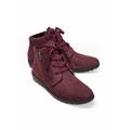 Avena Damen Boots Rot einfarbig