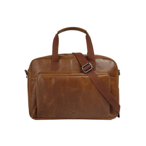Sansibar Aktentasche Damen cognac, ONE SIZE