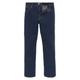 Gerade Jeans WRANGLER "Texas" Gr. 34, Länge 32, blau (dark blue stone) Herren Jeans Regular Fit