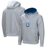 Men's Gray Indianapolis Colts Linebacker Adaptive Pullover Hoodie