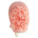 TERGAYEE Bath Sponge Sponge Loofah Body Scrubber Bath Mesh Brush Bath Shower Glove with Flower Bath Ball for Body Wash Bathroom Men Women