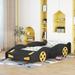 Racing Car Platform Beds w/ Wheels, Storage, Guardrails