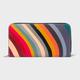 Paul Smith Large 'Swirl' Leather Zip-Around Purse