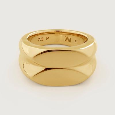 Gold Havana Double Ring