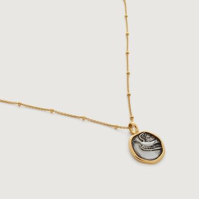 Peaceful Dove Fine Beaded Chain Necklace
