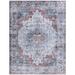 SAFAVIEH Tucson Machine Washable Slip Resistant Korneliya Oriental Medallion Rug