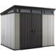 Artisan 9 x 7ft Double Door Pent Outdoor Plastic Garden Shed - Keter