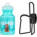 MSW Kids Water Bottle and Cage Kit - Moose w/ Black Cage