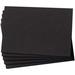 Hamilco Black Colored Cardstock Thick paper - Blank Note Greeting Invitations & Index Cards - 5 x 7 Heavy Weight 80 lb Scrapbook Chalkboard Card Stock - 50 Pack