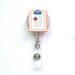 Cute Badge Holder Practical Medical Treatment Retractable Keychain Doctor Nurse Clip Badge Reel Clip ID Card Badge Holder 04