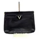 Mario Valentino Leather clutch bag