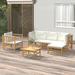 Bay Isle Home™ Melva 3 - Person Seating Group w/ Cushions Wood in White | Outdoor Furniture | Wayfair 0686EEF862AC4892BA7E4647B4E330DF