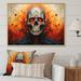 Trinx Skull Eternal Rest Geometric I - Modern Wall Art Prints Plastic | 34 H x 44 W x 1.5 D in | Wayfair DCC375E97A9640449C813E784C07A143