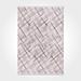 87 x 48 x 0.4 in Area Rug - 17 Stories Krishnav Striped Machine Woven Wool/Cotton Area Rug in Gray Cotton | 87 H x 48 W x 0.4 D in | Wayfair