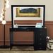 Latitude Run® Vanity Wood in Black | 58.2 H x 47.3 W x 28.5 D in | Wayfair 9DE790EFF104479DB2E6E6AB89F42A91