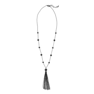 Draper's & Damon's Women's Midnight Sparkle Necklace - Black