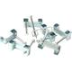 Schneider Electric 18th Edition Twin & Earth Cable Fixings 4 - 6mm (100 Pack) Steel